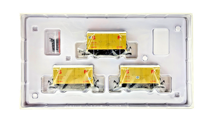 ACCURASCALE OO GAUGE - ACC2046 - SR D1478 VAN ORIGINAL SR LIVERY BANANA VAN SET