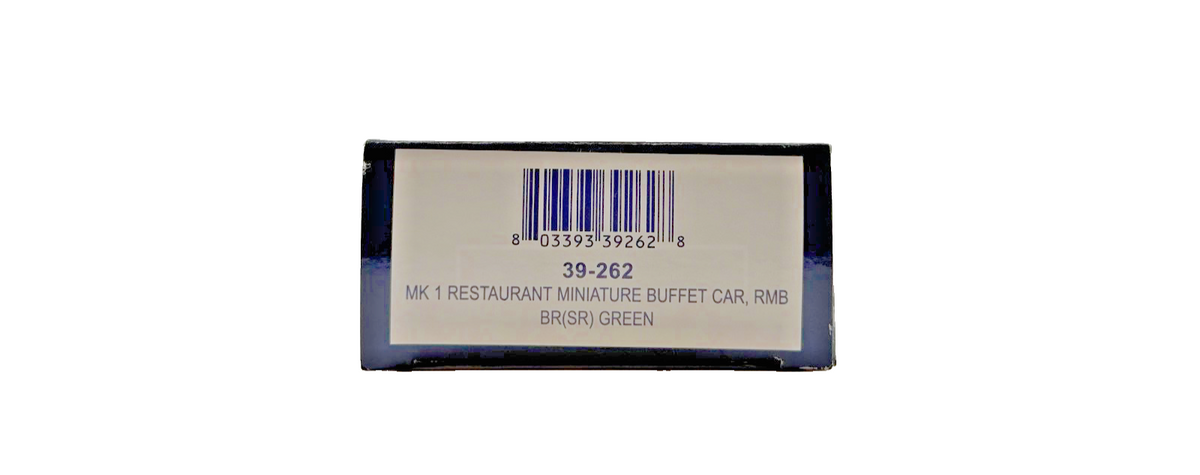 BACHMANN OO GAUGE - 39-262 - MK1 RESTAURANT MINIATURE BUFFET CAR RMB BR (SR)