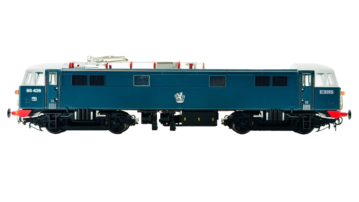 HELJAN OO GAUGE - 8643 - CLASS 86 ELECTRIC 86426 E3195 BR RETRO BLUE BOXED