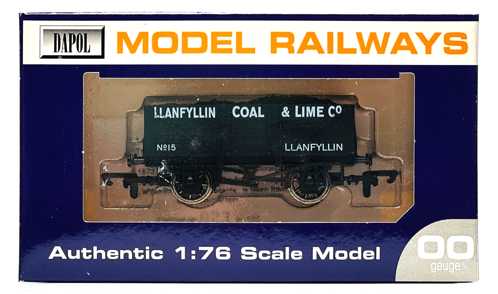 DAPOL 00 GAUGE - WELSHPOOL LLANFAIR LLANFYLLIN COAL LIME CO NO.15 (LTD EDITION)