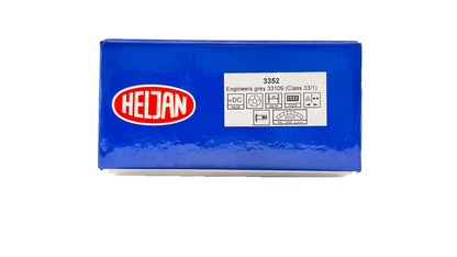 HELJAN OO GAUGE - 3352 - CLASS 33 DIESEL 33109 ENGINEERS GREY CAPTAIN BILL SMITH