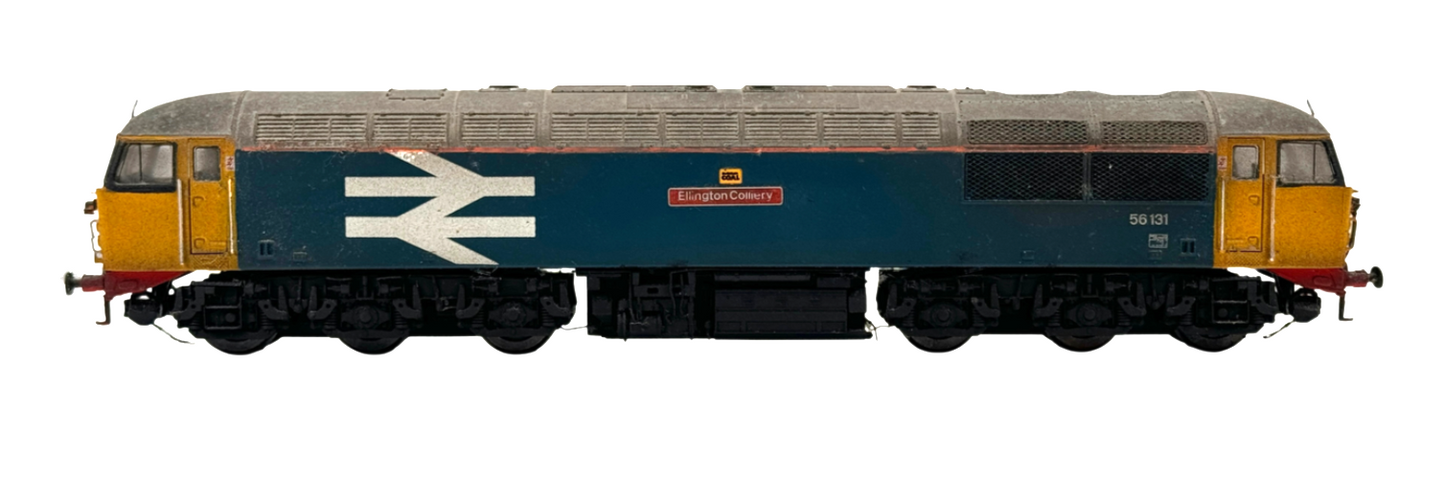 HORNBY 00 GAUGE - CLASS 56 DIESEL LARGE LOGO ELLINGTON COLLIERY BENS RESPRAYS