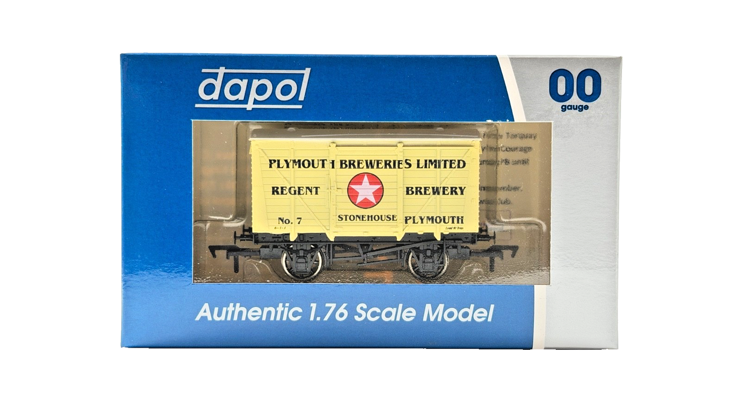 DAPOL 00 GAUGE - PLYMOUTH BREWERIES STONEHOUSE VENT VAN NO.7 (LIMITED EDITION)