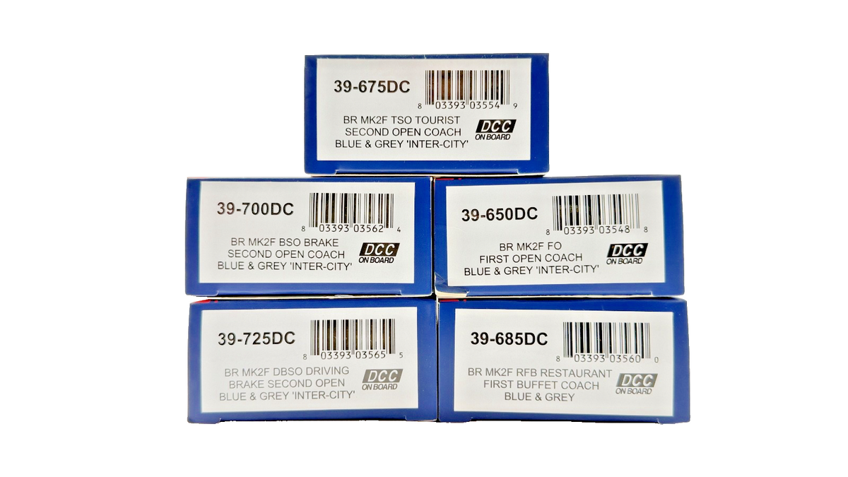 BACHMANN OO GAUGE - 39-675DC/39-700DC/39-650DC/39-725DC/39-685DC - BLUE GREY MK2