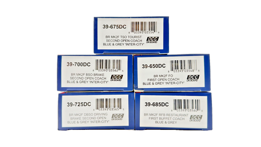 BACHMANN OO GAUGE - 39-675DC/39-700DC/39-650DC/39-725DC/39-685DC - BLUE GREY MK2