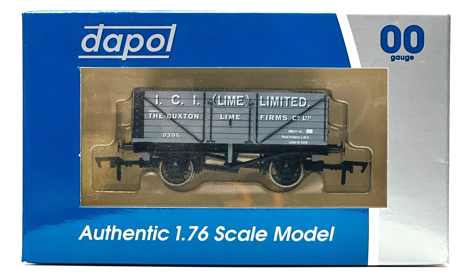 DAPOL 00 GAUGE - 'ICI LIME LTD' BUXTON LIME FIRMS CO 9395 (LIMITED EDITION)