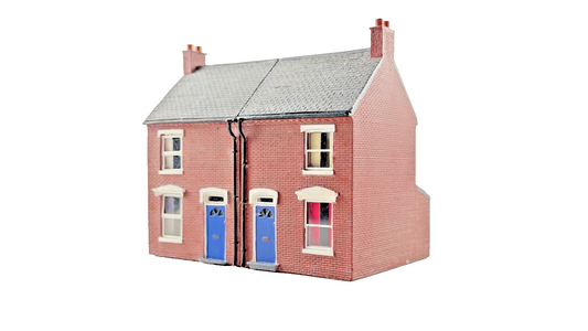HORNBY OO GAUGE SKALEDALE - R8621/R8622 - MID TERRACE HOUSE LEFT & RIGHT BOXED 1