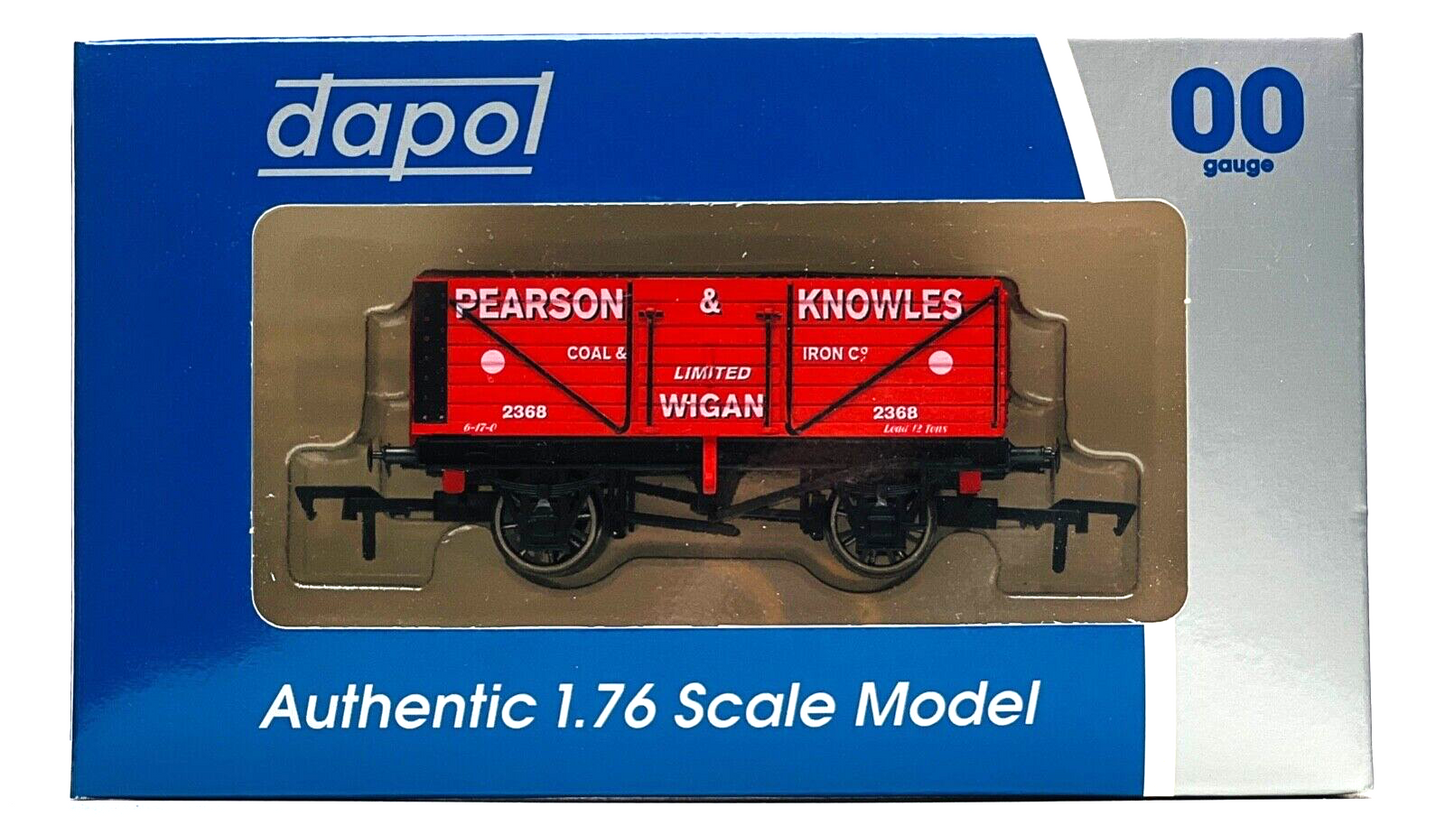 DAPOL 00 GAUGE - 'PEARSON & KNOWLES' COAL & IRON CO WIGAN 2368 (LIMITED EDITION)