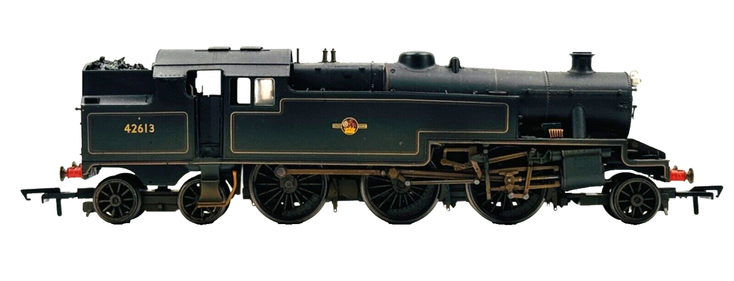 HORNBY 00 GAUGE - R3021 - BR 2-6-4T STANIER CLASS 4P 42613 'WEATHERED' - BOXED