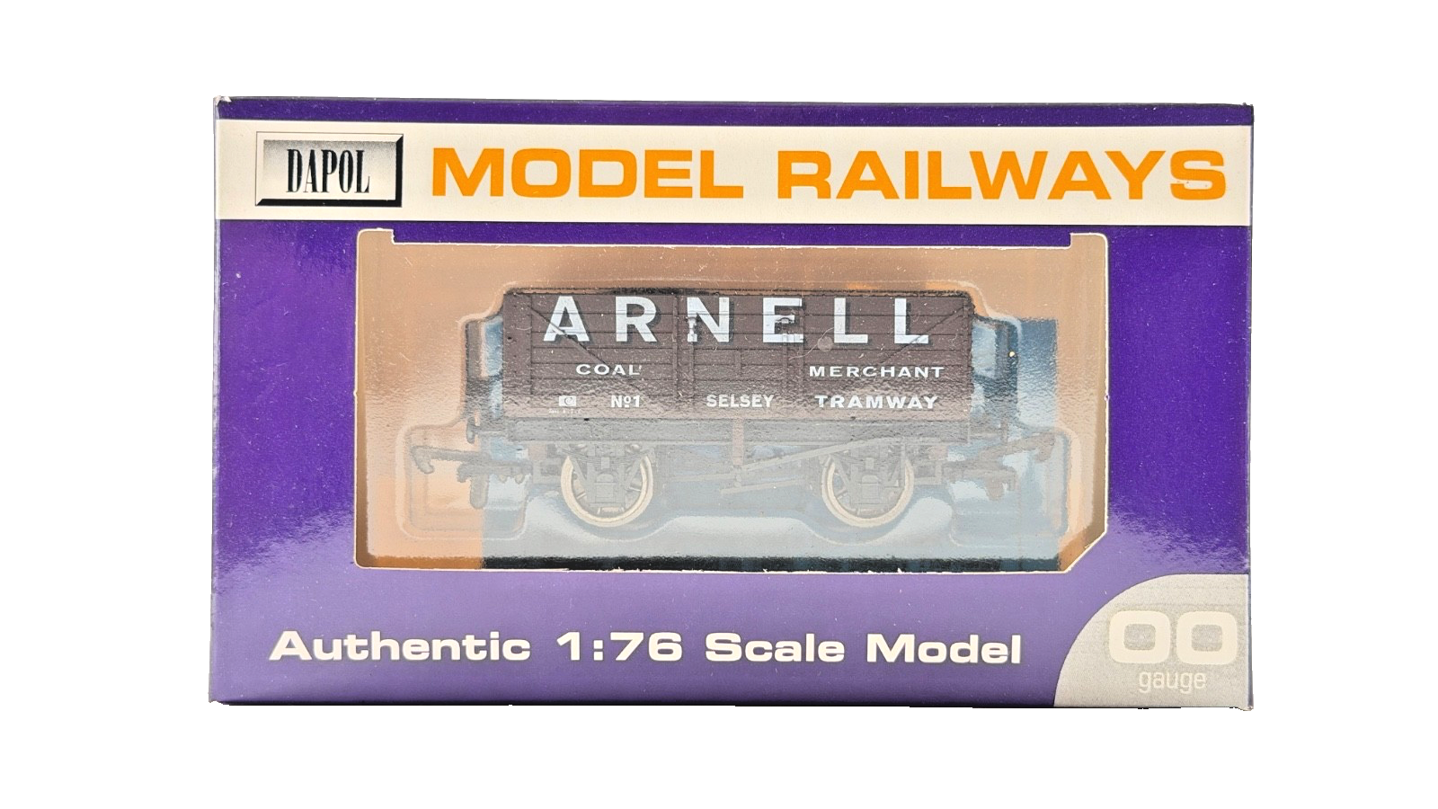 DAPOL 00 GAUGE - ARNELL COAL MERCHANT SELSEY TRAMWAY WAGON 1 (LIMITED EDITION)