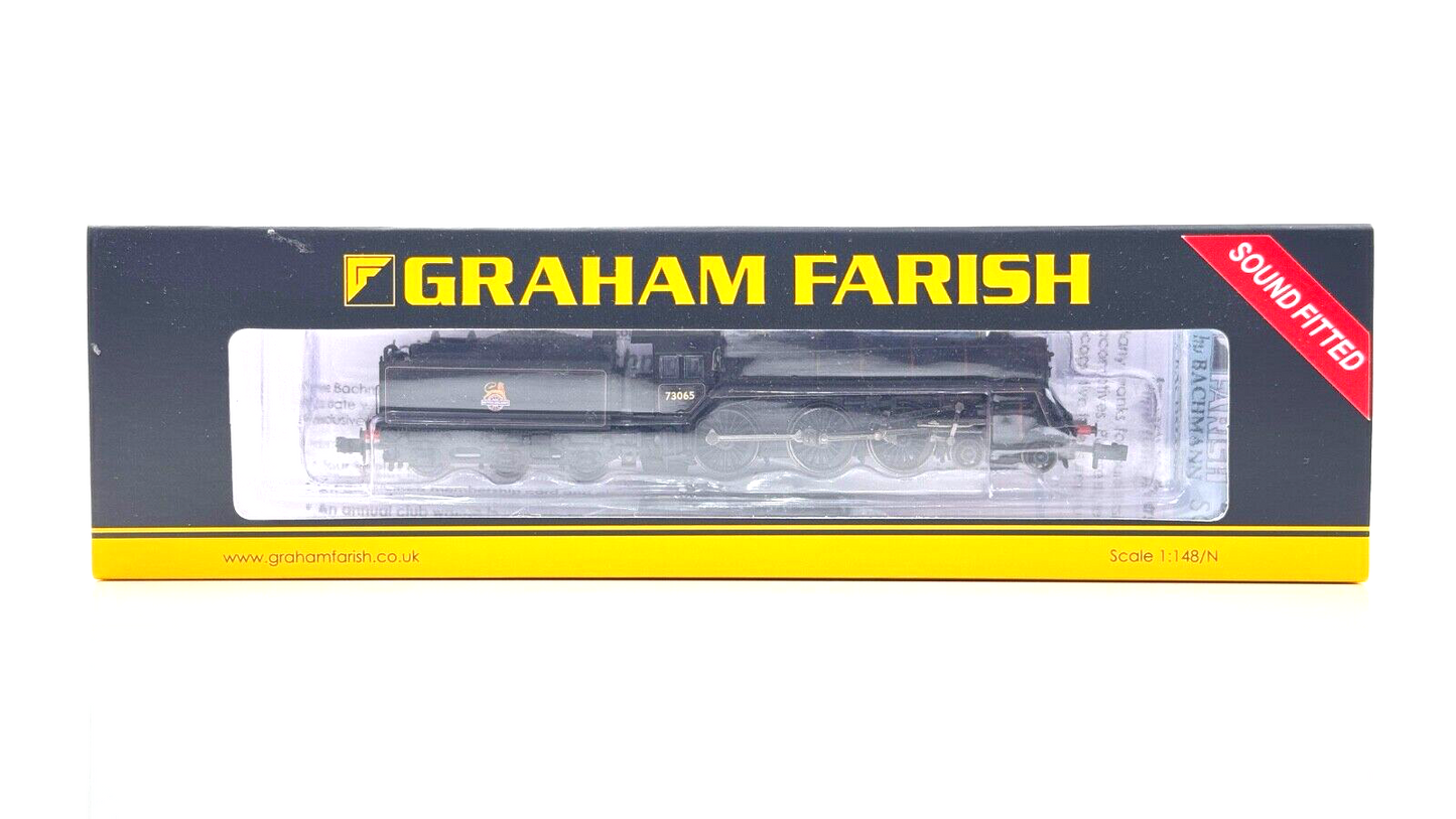 GRAHAM FARISH N GAUGE - 372-730SF - STANDARD 5MT 73065 BR BLACK DCC SOUND