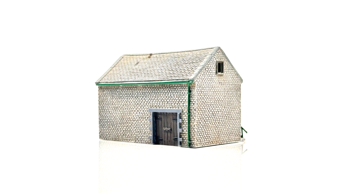 HORNBY N GAUGE LYDDLE END - N8046 - HOME FARM BARN - UNBOXED