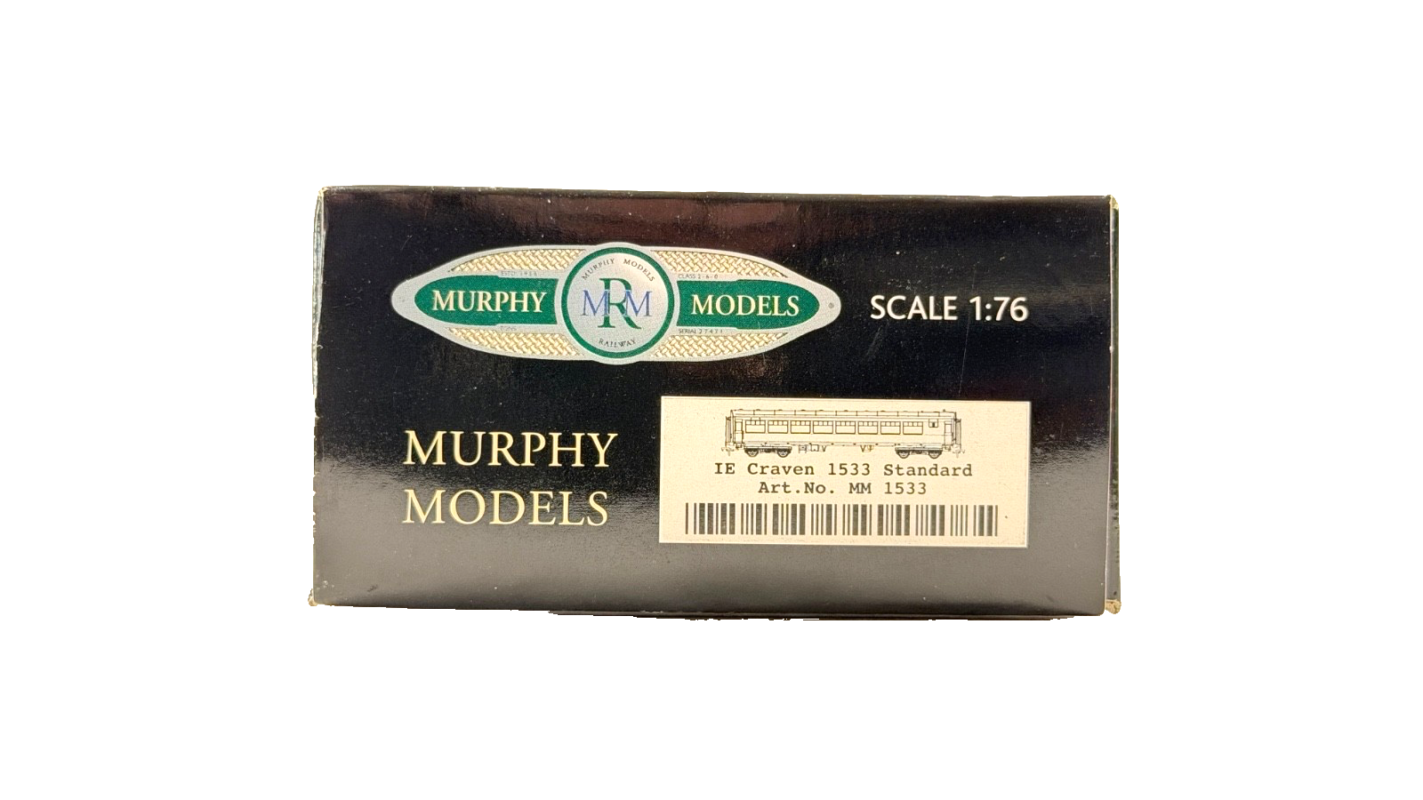 MURPHY MODELS 00 GAUGE - MM1533 - IRISH IE CRAVEN 1533 STANDARD COACH - BOXED