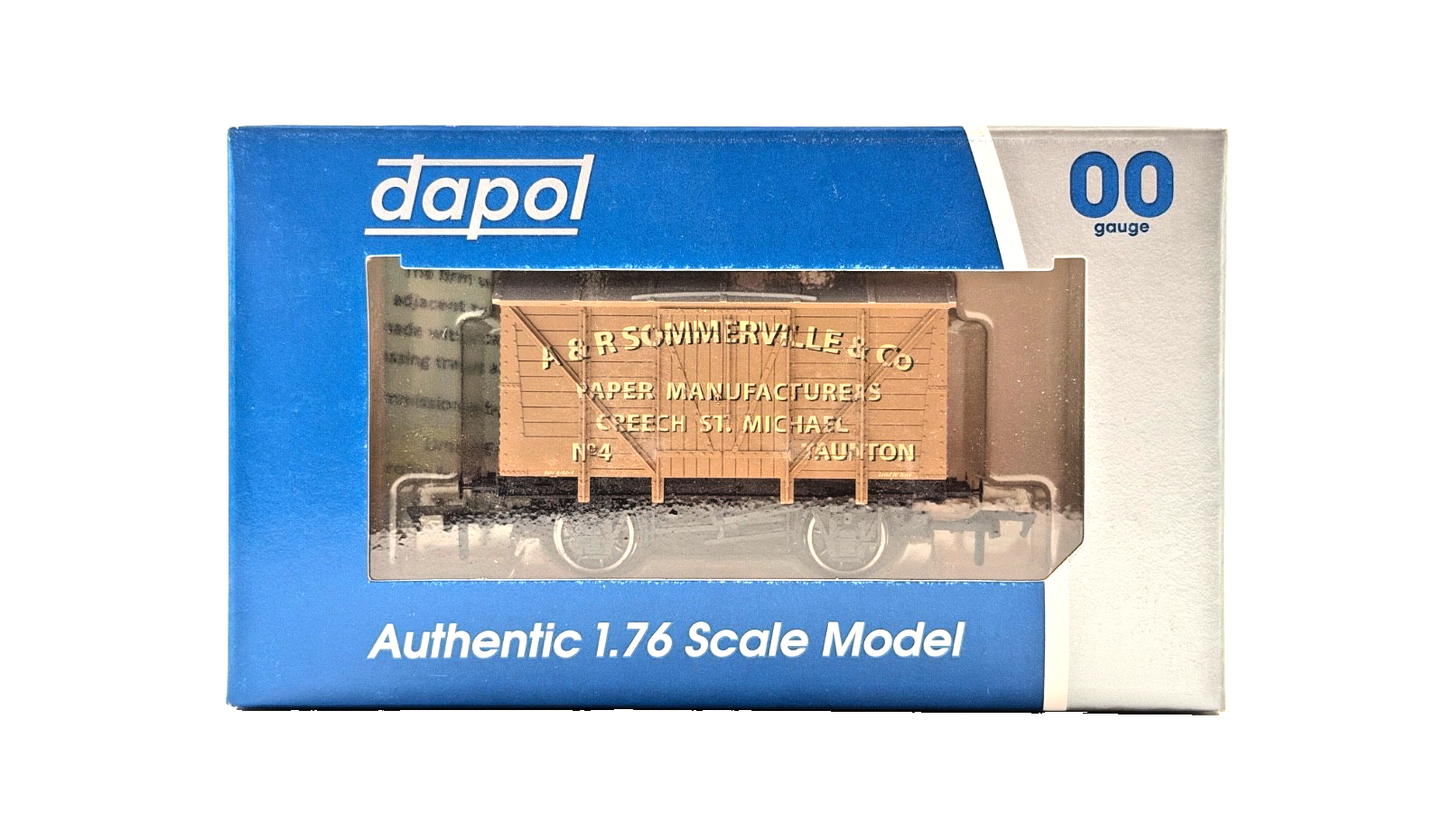 DAPOL 00 GAUGE - A & R SOMMERVILLE PAPER MANUFACTURER TAUNTON (LIMITED EDITION)