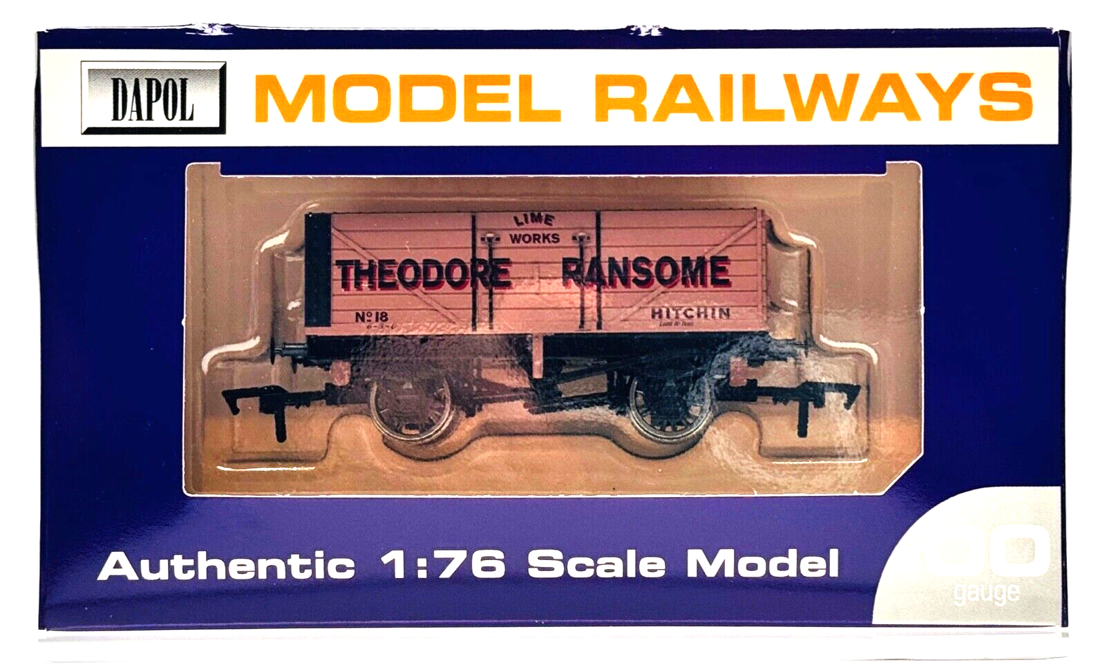 DAPOL 00 GAUGE - THEODORE RANSOME HITCHIN LIME WORKS NO.18 (LIMITED EDITION)