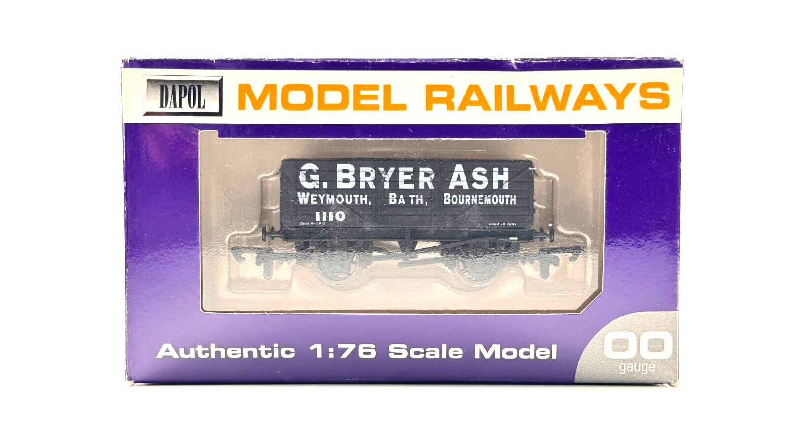 DAPOL 00 GAUGE - G. BRYER ASH WEYMOUTH BATH BOURNEMOUTH 1110 (LIMITED EDITION)