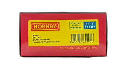 HORNBY OO GAUGE - R3564 - BR BLACK 2-8-0 CLASS 8F LOCOMOTIVE 48045 FOWLER TENDER