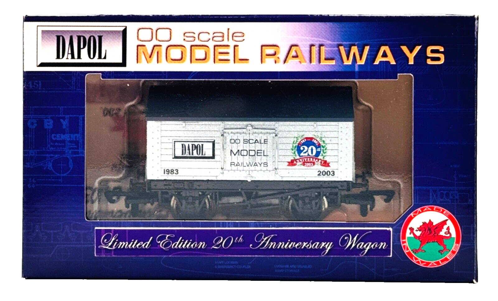 DAPOL 00 GAUGE - 20TH ANNIVERSARY SALT WAGON 1983-2003 (LIMITED EDITION)