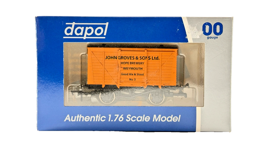 DAPOL 00 GAUGE - JOHN GROVES HOPE BREWERY WEYMOUTH VAN NO.3 (LIMITED EDITION)