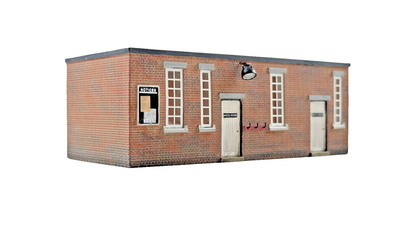 BACHMANN SCENECRAFT OO GAUGE - 44-0054 - DEPOT MESS ROOM AND TOILET - BOXED