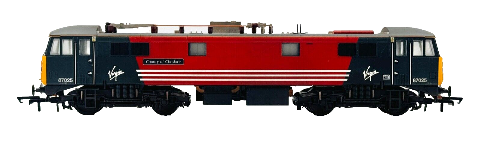 HORNBY 00 GAUGE - R3656 - CLASS 87 ELECTRIC VIRGIN TRAINS COUNTY OF CHESTER NQP