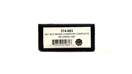 GRAHAM FARISH N GAUGE - 374-083 - MK1 BCK BRAKE CORRIDOR COMPOSITE BR GREEN (SR)