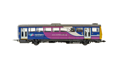 DAPOL N GAUGE - ND116A - CLASS 142 PACER 2 CAR DMU NORTHERN RAIL 142065 BOXED