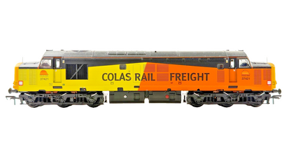 BACHMANN OO GAUGE - 32-389 - CLASS 37/4 DIESEL 37421 COLAS RAIL FREIGHT BOXED
