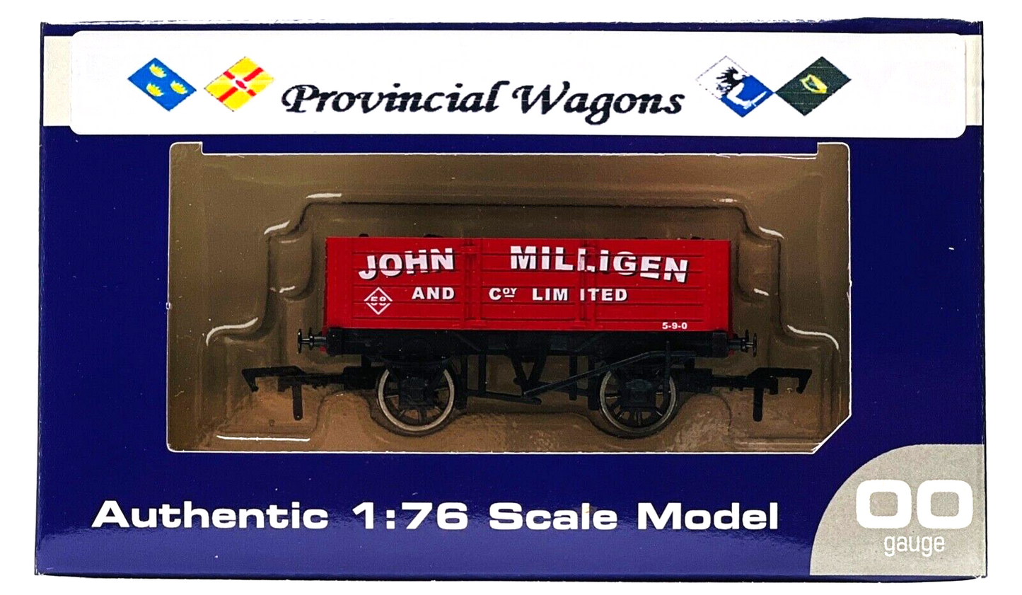 DAPOL 00 GAUGE - JOHN MILLIGEN & CO LTD 5 PLANK PRIVATE OWNER IRISH LIMITED ED