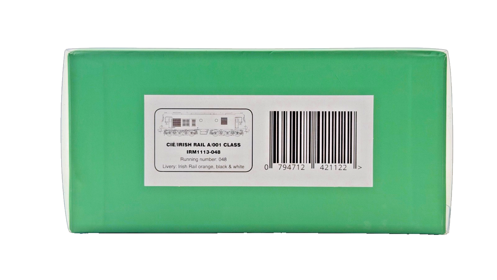 IRISH RAILWAY MODELS 00 GAUGE - IRM1113-048 - A CLASS IRISH RAIL ORANGE 048