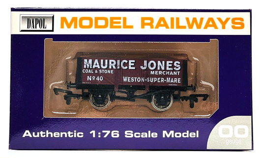 DAPOL 00 GAUGE - MAURICE JONES NO.40 WESTON SUPER MARE (WESSEX WAGONS LTD ED)