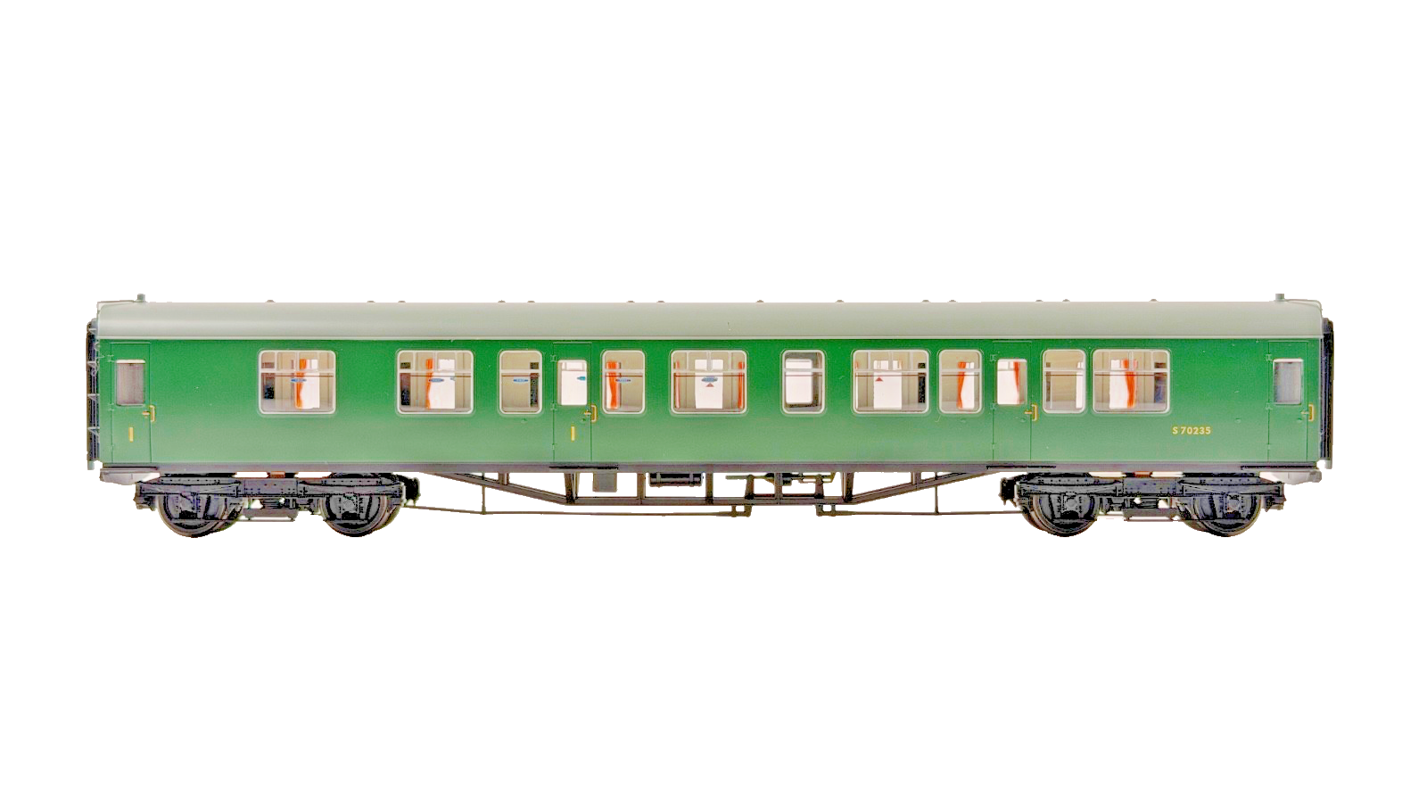 BACHMANN OO GAUGE - 31-425 - 4CEP EMU 7105 LATE SR SOUTHERN MULTIPLE UNIT GREEN