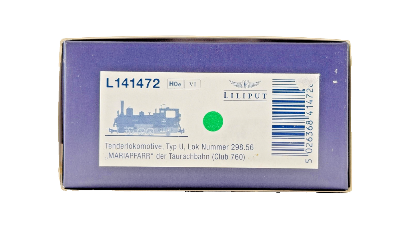 LILIPUT NARROW GAUGE HOe SCALE - L141472 - TENDERLOK TYPE U MARIAPFARR 298.56