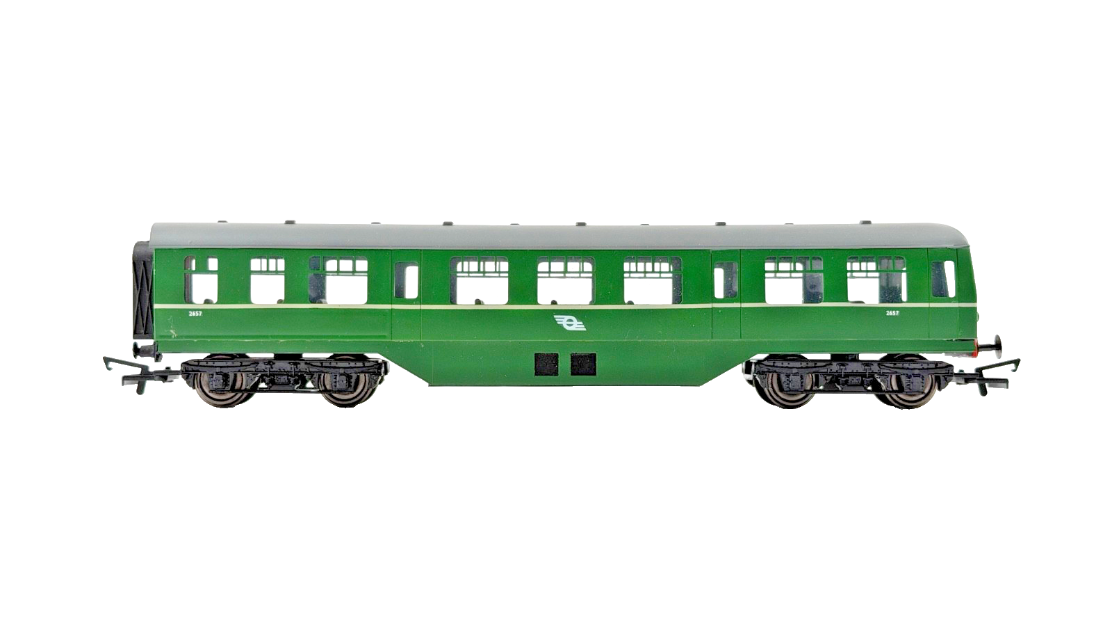 SILVER FOX MODELS OO GAUGE - CIE GREEN 2600 CLASS RAILCAR 2 CAR DMU PARK ROYAL