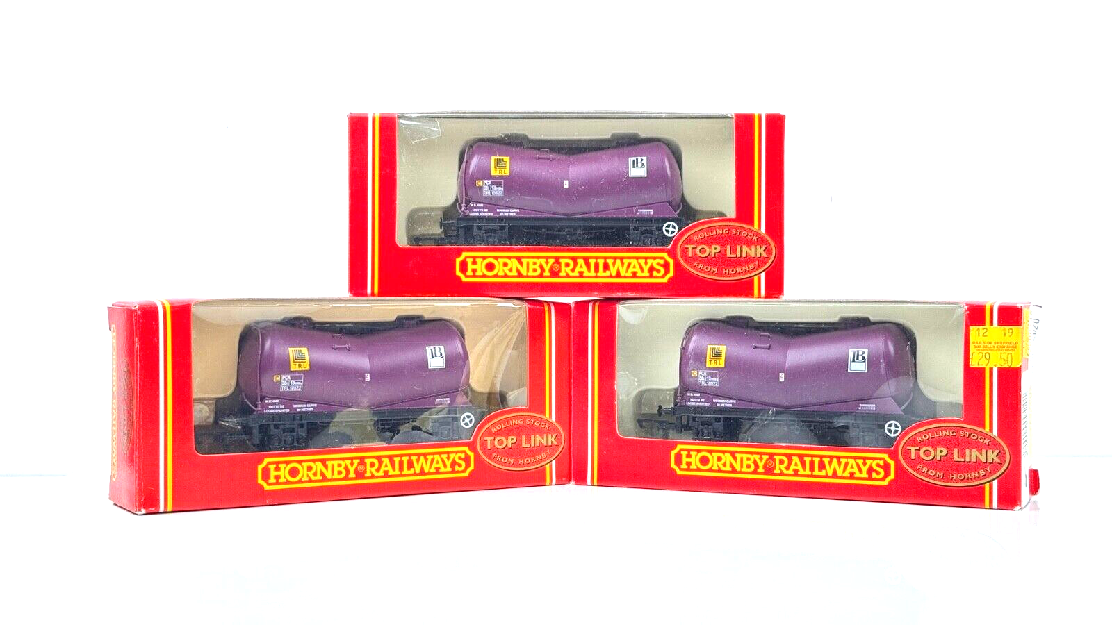 HORNBY 00 GAUGE - R6026 - VEE TANKER LEVER BROS WAGON X 3 - BOXED