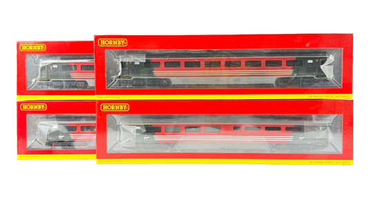 HORNBY OO GAUGE - R4544/R4858B/R4855 - VIRGIN TRAINS/EX VIRGIN MK3 COACHES X 4