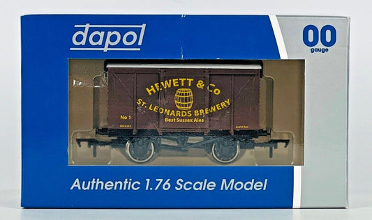 DAPOL 00 GAUGE - 'HEWETT & CO' ST LEONARDS BREWERY SUSSEX VENT (BURNHAM LTD ED)