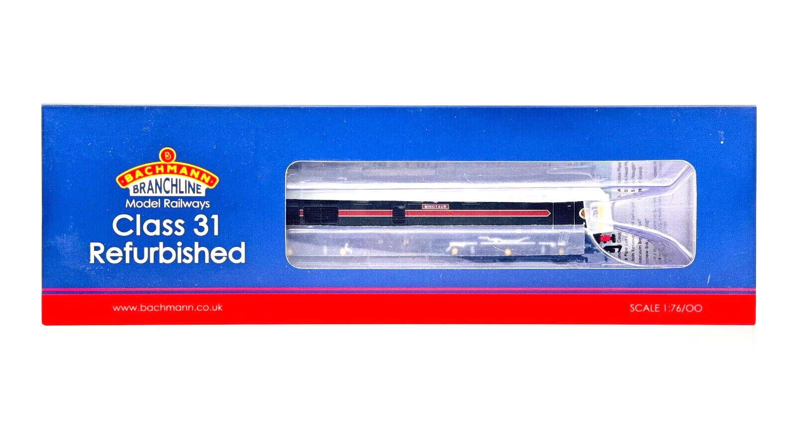 BACHMANN 00 GAUGE - 35-825Y - CLASS 31/4 31452 FRAGONSET MINOTAUR DCC READY