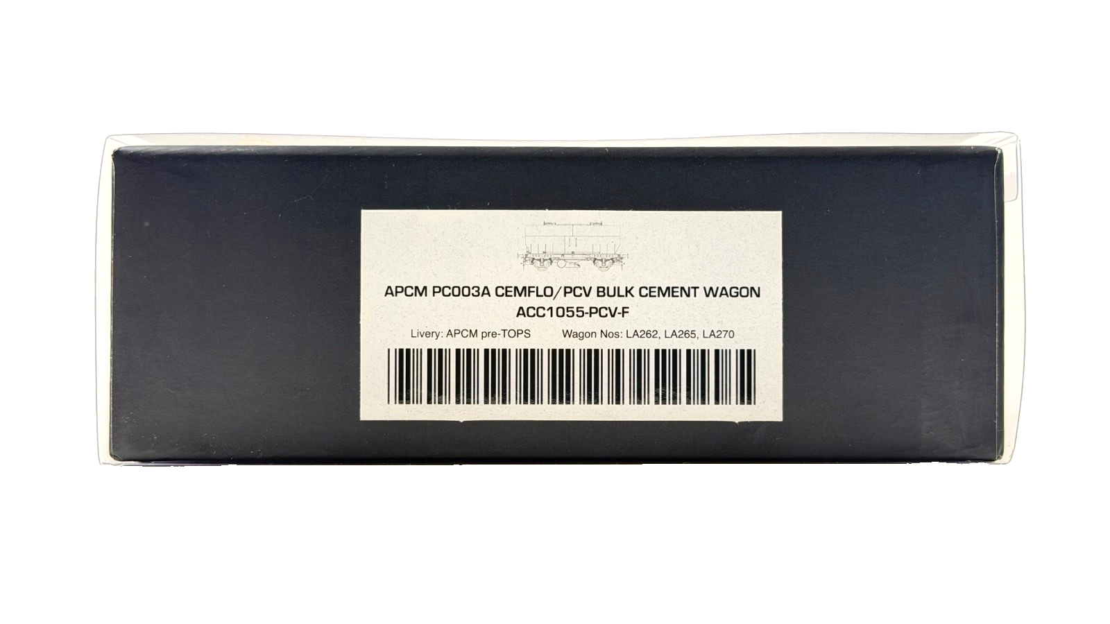 ACCURASCALE OO GAUGE - ACC1055-PCV-F - CEMFLO PCV BULK CEMENT WAGON PRE TOPS
