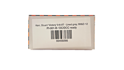 PLANET INDUSTRIAL OO GAUGE - PI-001-B - KERR, STUART VICTORY LINED GREY IW&D 12