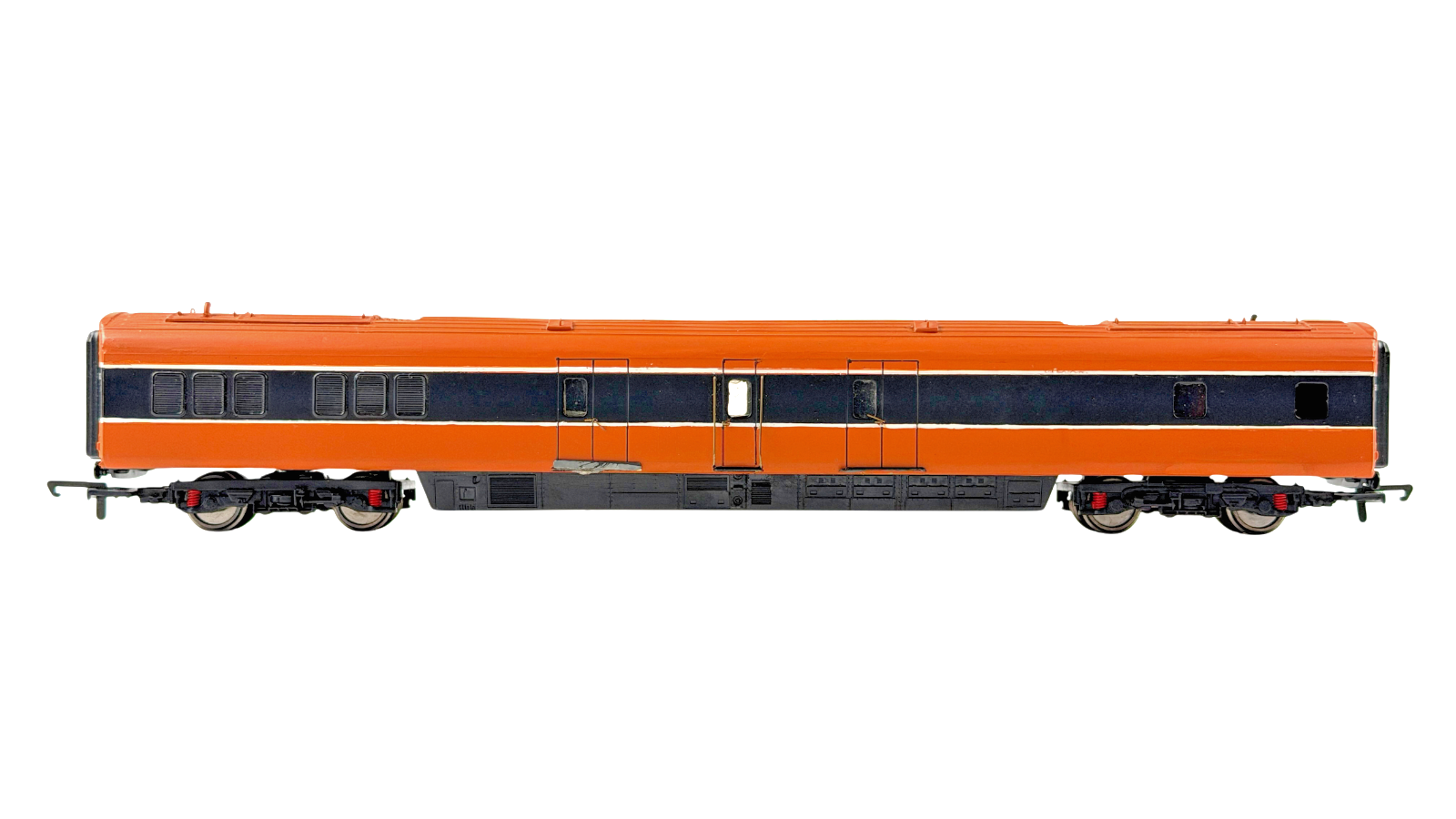 SILVER FOX/BILL BEDFORD OO GAUGE - CIE IRISH RAIL MK3 EGV COACH 7603 BOXED