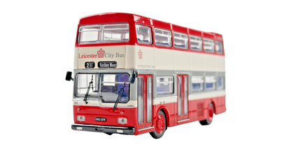 BRITBUS 1/76 SCALE - SCANIA MCW METROBUS LEICESTER CITY BUS RUSHEY MEAD UNBOXED