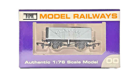 DAPOL 00 GAUGE - GLASCOTE COLLIERY TAMWORTH PLANK WAGON 255 (LIMITED EDITION)