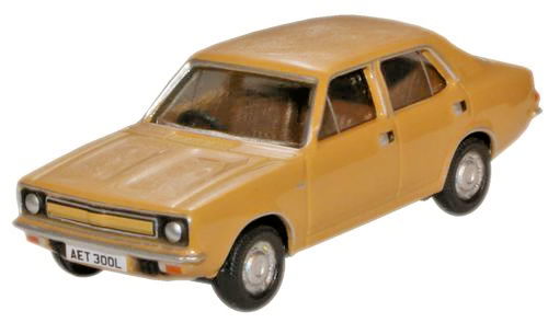 OXFORD DIECAST 1/76 SCALE - 76MAR001 - HARVEST GOLD MORRIS MARINA - NEW