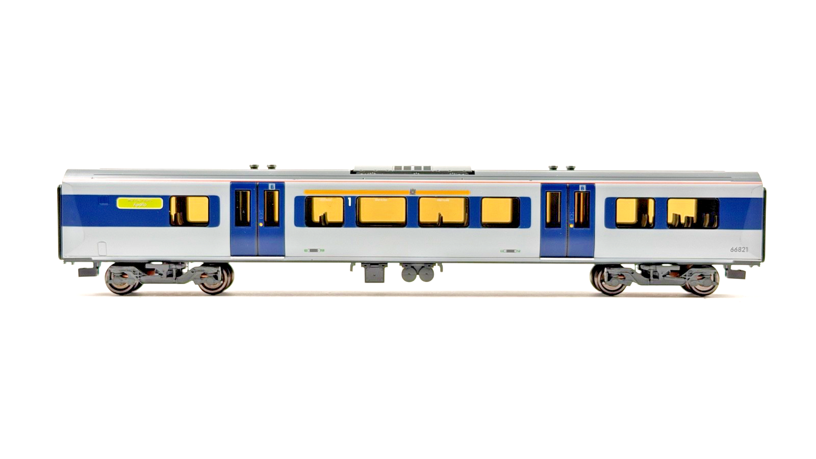 BACHMANN 00 GAUGE - 31-030 - CLASS 350/1 DESIRO FOUR CAR EMU APOLLO SILVERLINK
