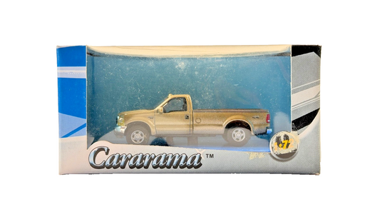 CARARAMA 1/72 SCALE - FORD F350 PICK UP TRUCK GOLD - BOXED
