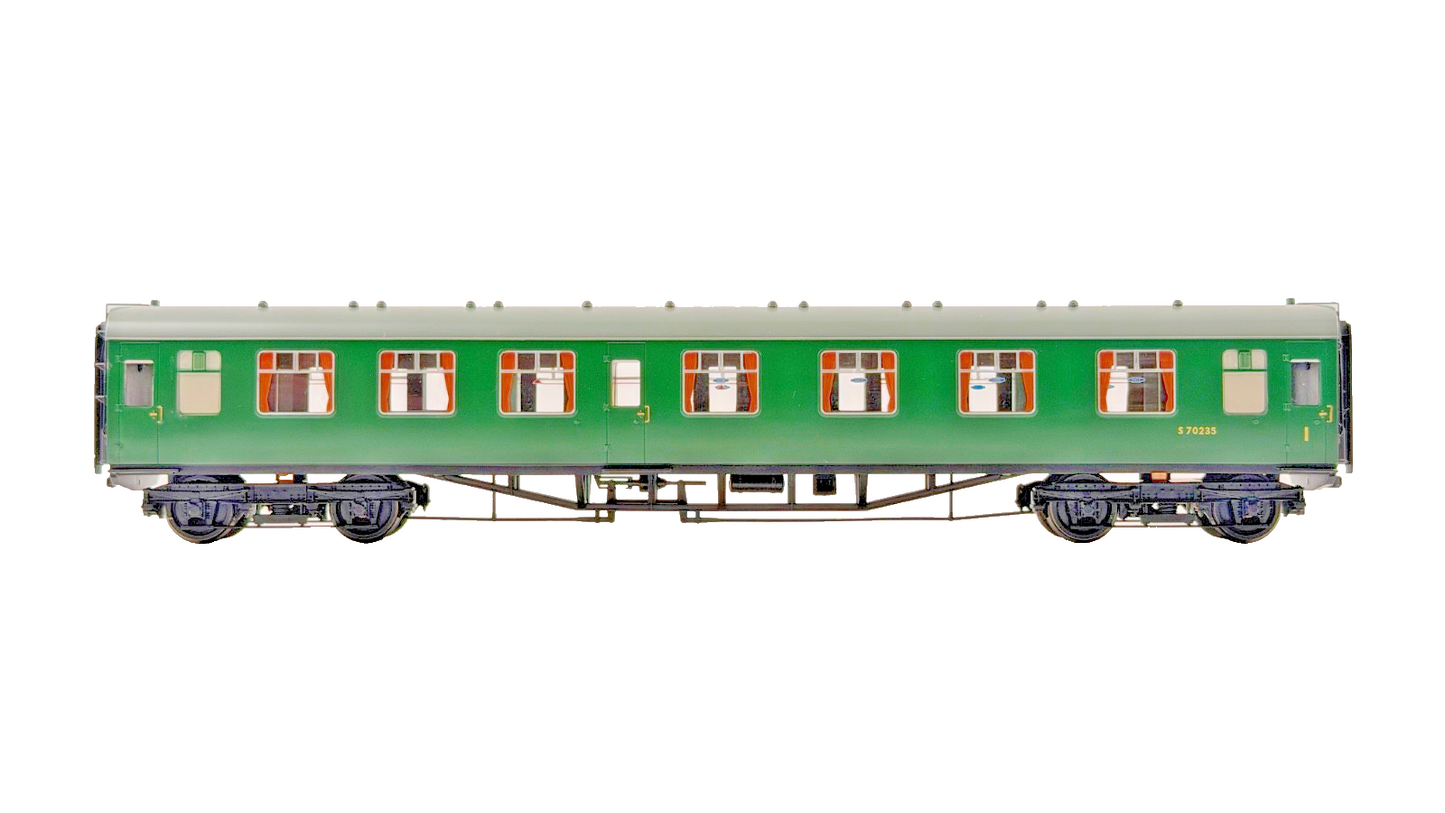 BACHMANN OO GAUGE - 31-425 - 4CEP EMU 7105 LATE SR SOUTHERN MULTIPLE UNIT GREEN