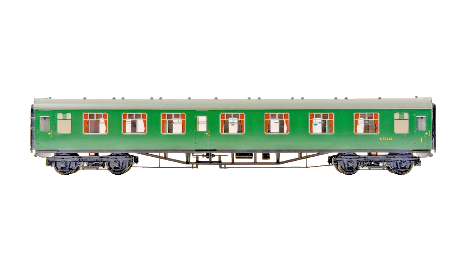 BACHMANN OO GAUGE - 31-425 - 4CEP EMU 7105 LATE SR SOUTHERN MULTIPLE UNIT GREEN