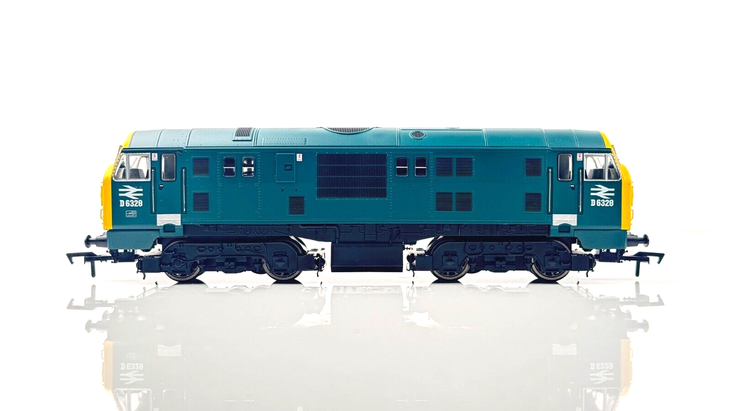 DAPOL 00 GAUGE - D1000H - CLASS 22 DIESEL LOCOMOTIVE BR BLUE D6328 - BOXED