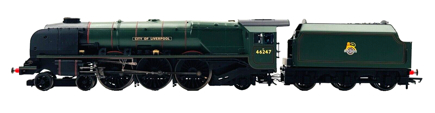 HORNBY 00 GAUGE - R3195 - BR 4-6-2 'CITY OF LIVERPOOL - DCC SOUND & SMOKE!